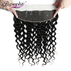 Indian Factory Wholesale Price 100% Virgin Brazilian 13*4 Deep Wave Lace Frontal With Bundle Raw Hair