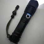 Led Torch Ledled P50 1000Lumen Zoomable Aluminum LED Torch COB High Power Tactical Flashlight