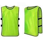 Training Vest ActEarlier Custom Logo Team Sports Bibs Scrimmage Football Pinnies For Kids Teens Adults