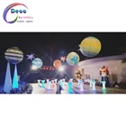 Stage decoration Inflatable star balloon hanging Inflatable planets