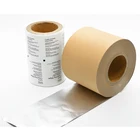 8011 composited foil Greaseproof butter wrapping paper roll aluminum paper packaging