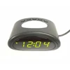Hot Selling 0.7' Green LED Digital Alarm Clock With 12 Hours Time Format Night Light 9 Minutes Snooze Home Clock