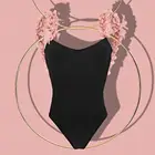 2019 One piece printed swimsuit women fancy floral bathing suit lady swimwear