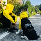 Pet Hoodie Cat Match Owner and Dog large Dog Pet bat Clothes Full Size
