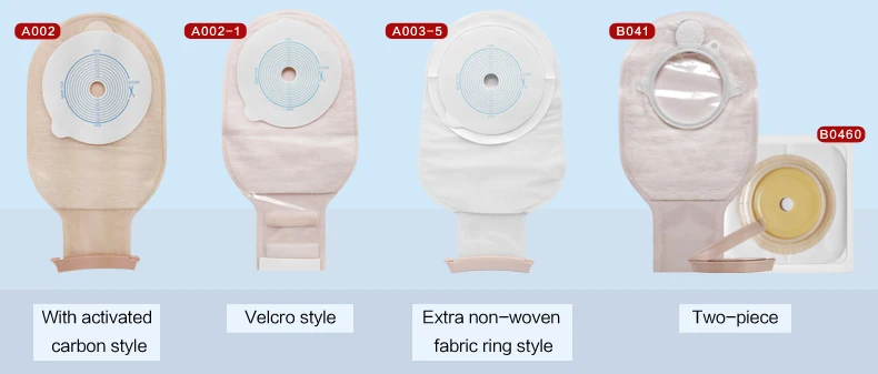 Colostomy Ostomy Disposal Bags One-Piece Stoma Ostomy Bags