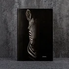 New design animal world series a5 custom printed journal pu soft cover notebook