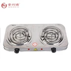 1000 W Excellent Quality Low Price Home Use Cooking Stove Electric Coil Double Burner Hot Plate