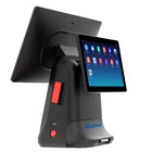 A680 Android Cash Register 15.6" +10.1" Touch screen desktop POS printer with 3D structural light facial recognition