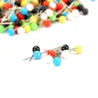 Multi colored office use metal map push pins