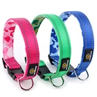 Wholesale Luxury Neoprene Padded Nylon Designer Pet Product Custom Collar