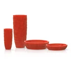 Suanti home decor 2019 decorating sculpture red resin modern luxury home decoration accessories