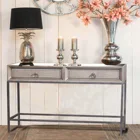 Modern Wooden Rustic Sliding Barn Door Living Room console table Furniture