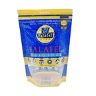 Laminated flat bottom zipper custom design standing up bag pouch zipper bag plastic packaging bag