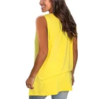 Cotton Vest Women Premium Cotton Pocket Design Tops Workout Vest Women