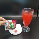 pop jus drink powder strawberry flavoured fruit juice powder 15g