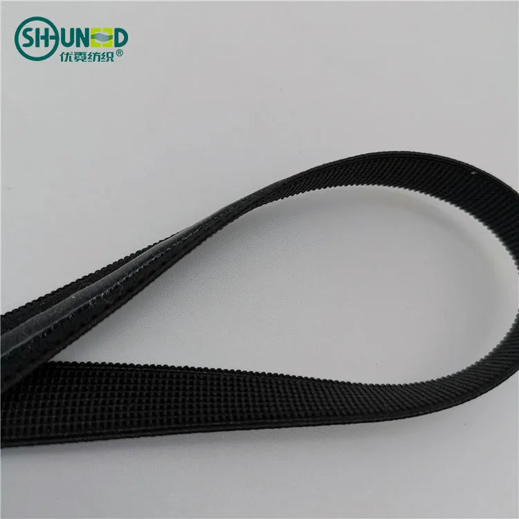 Silicone elastic tape waistband for underwear webbing