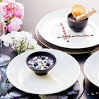 luxury wedding dinnerware sets porcelain dinner dishes ceramic washing eco plate