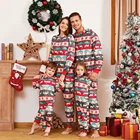 Family Mudkingdom Family Matching Pajamas Christmas Style Sleep Wear Family Wear