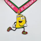 Wholesale custom metal medal/5k series running race souvenir medal handicraft