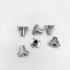 Nut Manufacturer Nut Wholesale 1/4 Square Head Barb 4 Claw T Nut Blind Rivet Nut