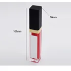 Led lipstick no logo Private label cosmetics makeup make your own rich lipstick formula matte lipstick