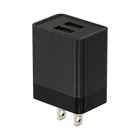 Charger Hot New Product Mobile Phones Charger 2 Usb Port 5v2a EU/US Brushed Pattern Charger