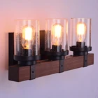 Wall Lamps Wall Light Wall Bedroom Lights Industrial Iron Antiques Edison Bulb Design Bedroom Living Room Wood Wall Light