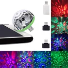 Magic Colorful home party Night disco club lighting Stage Romantic dj Ball lights mini usb party led disco lights