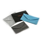 wholesale trendy sunglasses print grey felt sunglasses case pouch