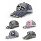 Wholesale High Quality Custom Logo Adjustable Men Cotton Golf Hat 5 Panel Embroidery Baseball Sports Caps