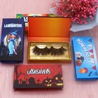 New Style Popular Wholesale Private Label Logo Lash 25MM 3D Mink False Eyelash Vendor With Private Box Custom Packaging