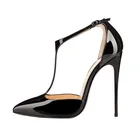 Latest customize big size elegant high heels women dress shoes