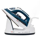2400W Powerful Electric Garment Steamer Steam Iron For Clothes Nonstick Soleplate With Steam Iron Support