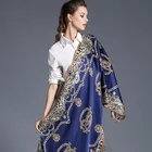 100% silk crepe satin scarf shawl European turkish women fashion silk scarves and shawls 70x180