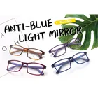 LG011 Classical Square Men Computer Spectacles Anti Blue Light Blocking Eyeglasses Acetate Optical Glasses Frame