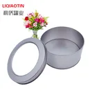 Tin Can Tea Round Tin Can Storage Box For Candy Tea Candle Container