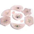 Wholesale natural gemstone carved moon stars heart rose quartz crystal bowls