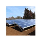 Industrial 1MW Solar Lighting System Solar Mounting Kit Fixed Solar Clamps Ground Mount Rail