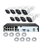H.265 5MP POE nvr 8 ch camera Security CCTV system kit