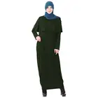 loose plus size ethnic casual arabic fashion muslim islamic clothing cloak top jubah style maxi abaya dress for women