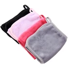 Towel Makeup Remover Cloth Custom Private Label 100% Polyester Microfiber Makeup Remover Cloth Towel