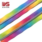 Size 5 Zipper Size 5 Wholesale Fancy Color Popular In 2020 Best Seller Rainbow Type Nylon Zipper By The Yard
