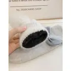 Women Rabbit Women In Winter Lovely Riding Fluffy Rabbit Hair Bowknot Knitted Mittens Insulation Gloves