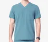 Men's Short Sleeve Medical Uniform Lab Coat