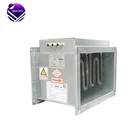 Rectangular Electric Duct Air Heater with Tubular Heating Elements