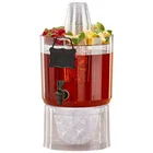 Commercial Good Quality Large Capacity Plastic Beverage Dispenser Cold Beverage Server for Party