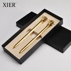 Manufacturer Directly Sale Double Pen Packing Box Set Promotional Gift Diamond Pen with Box Luxury