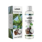 Private Label 100% Pure Coconut Oil Liquid For Skin Hair