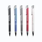 Promos Product Metal Ballpoint Pens aluminum tube ballpoint pen 0.7 mm business office gift metal ballpoint pen