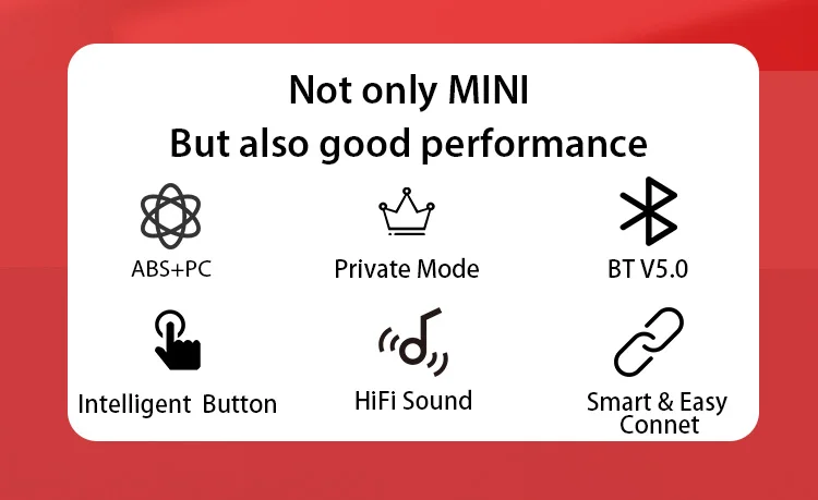 Enle high quality waterproof noise canceling mini in-ear tws wireless stereo bluetooth earphone earbud With mic headphone - ANKUX.COM